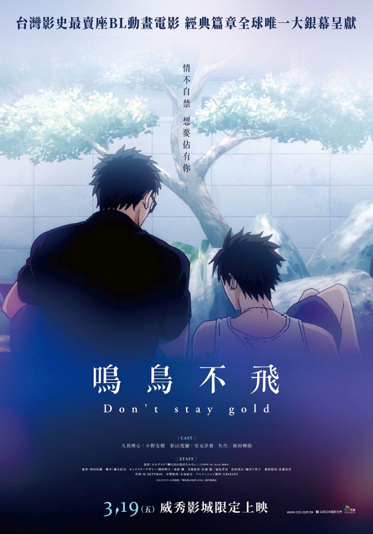 鳴鳥不飛:Don’t stay gold